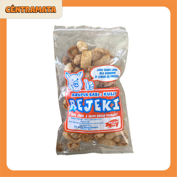 Kerupuk Rambak Babi Rejeki Kulit 150gr