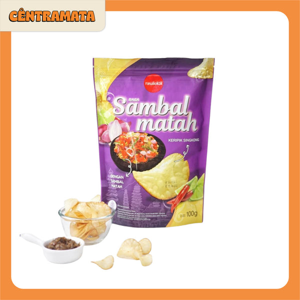 Keripik Singkong Rasalokal Sambal Matah 100gr