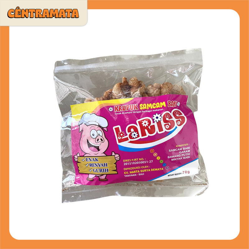 Kerupuk Rambak Babi Laris Samcam 50gr