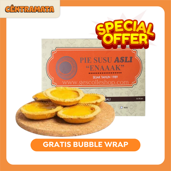 Pie Susu Asli Enaaak 20pcs