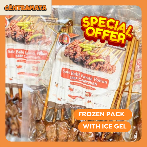 *BEST SELLER* Sate Babi Bawah Pohon Bali Frozen + Vaccum