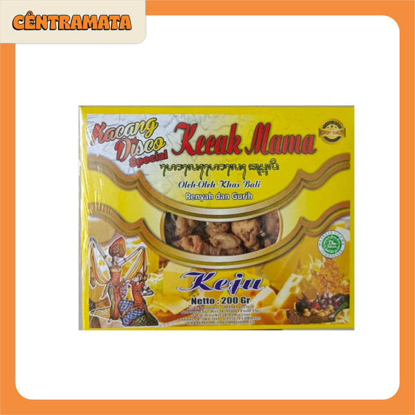 Kacang Disco Kecak Mama Keju 200gr (Kotak)