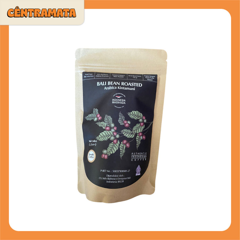 Bali Bean Roasted Arabica Kintamani Coffee 125gr