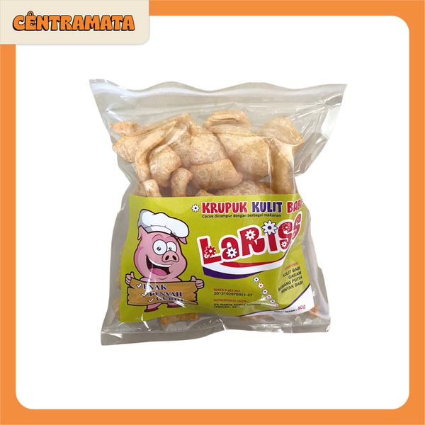 Kerupuk Rambak Babi Laris Kulit 50gr