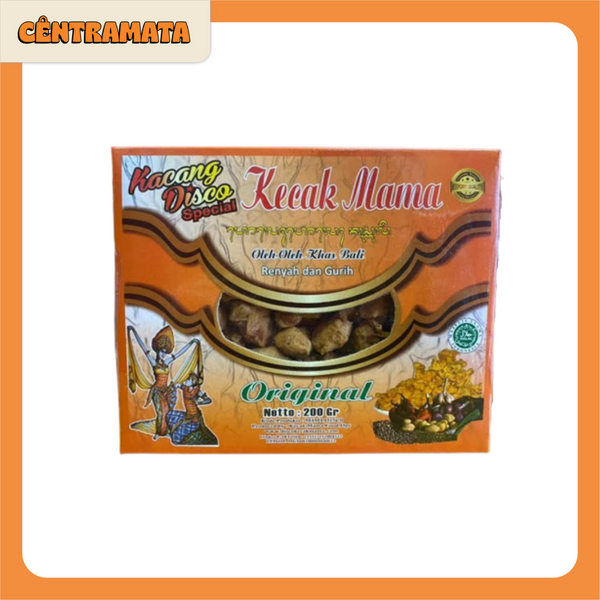 Kacang Disco Kecak Mama Original 200gr (Kotak)