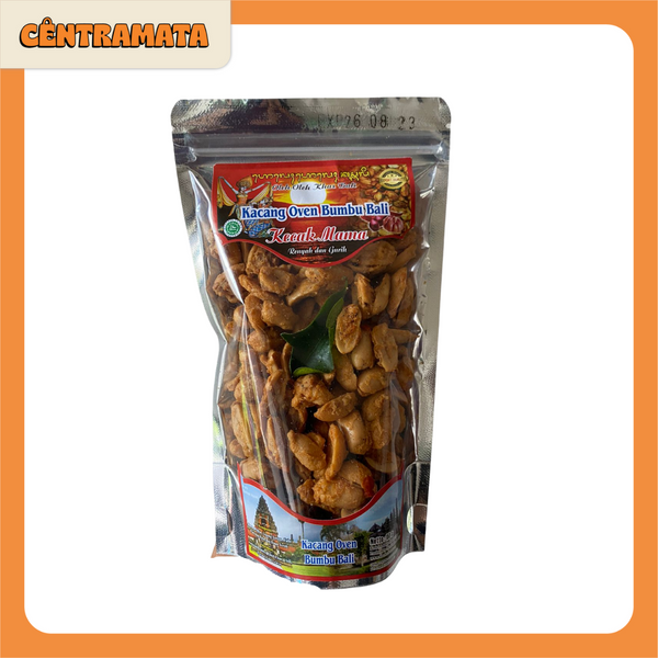 Kacang Kapri Oven Bumbu Bali Kecak Mama 150gr