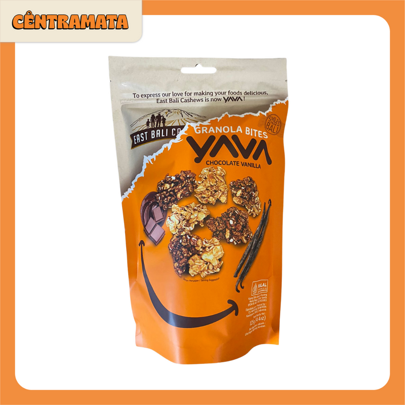 YAVA Granola Bites - Chocolate Vanilla 125 gr